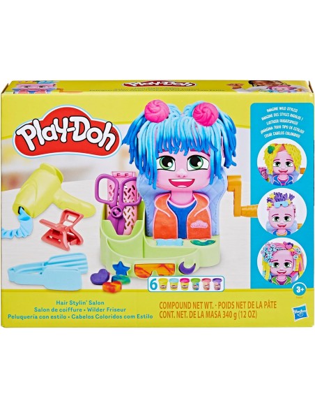 Play-Doh Capelli Pazzerelli Playset Salone Acconciature Parrucchiere AGRF8807 Hasbro | Futurartshop.com