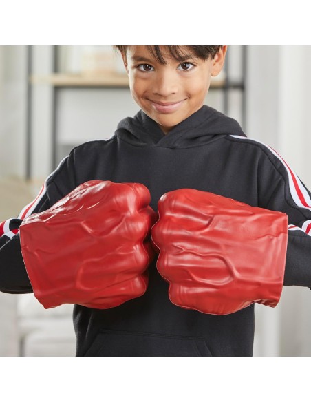 Avengers Red Hulk Fists Gloves Marvel Superhero Smash Hands Toy AGRG00705L Hasbro | Futurartshop.com