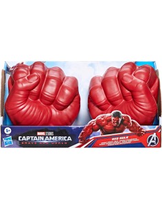 Avengers Pugni Hulk Rossi Guanti Red Hulk Marvel Supereroi Giocattolo AGRG00705L Hasbro | Futurartshop.com