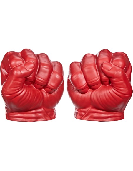 Avengers Red Hulk Fists Gloves Marvel Superhero Smash Hands Toy AGRG00705L Hasbro | Futurartshop.com
