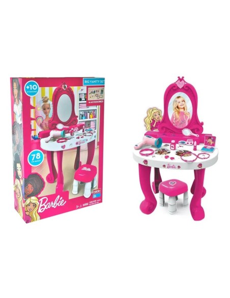 Barbie Specchiera Vanity con Accessori - Set Trucco Giocattolo per Bambine PET2124 Bildo | Futurartshop.com