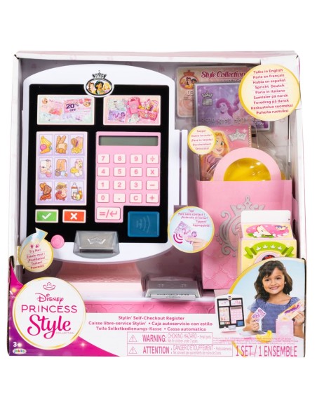 Cassa Automatica Disney Princess - Registratore di Cassa Giocattolo JAK23890 Jakks Pacific | Futurartshop.com