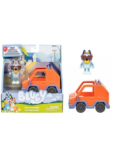Jeep 4x4 con Bluey - Veicolo Giocattolo Fuoristrada per Bambini ROC21739726 Moose | Futurartshop.com