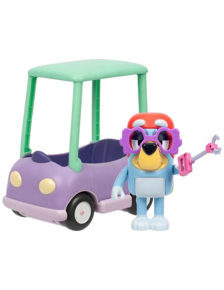 Bluey Chat Mates Auto delle Nonne con Figura Janet - Veicolo Giocattolo ROC21739725 Moose | Futurartshop.com