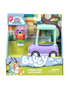 Bluey Chat Mates Auto delle Nonne con Figura Janet - Veicolo Giocattolo ROC21739725 Moose | Futurartshop.com