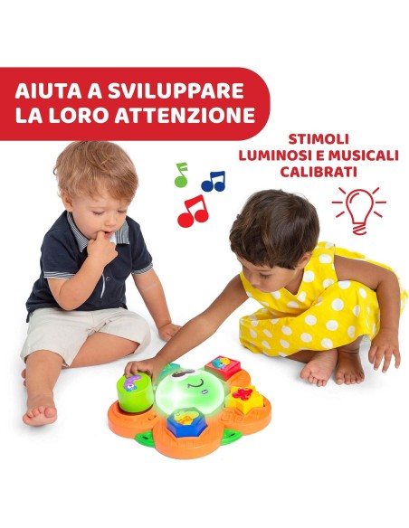 Tappeto Gioco Sensoriale Bambini con Suoni e Luci 5 Tappetini TOY11315 Chicco | Futurartshop.com