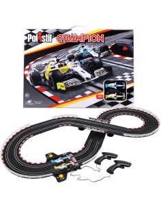 Pista Elettrica Polistil Champion Slot Car 1:43 con 2 Auto da Corsa BUR96152 Burago | Futurartshop.com