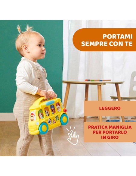 Chicco Scuolabus degli Animali Bilingue Giocattolo Educativo AGR57891 Chicco | Futurartshop.com
