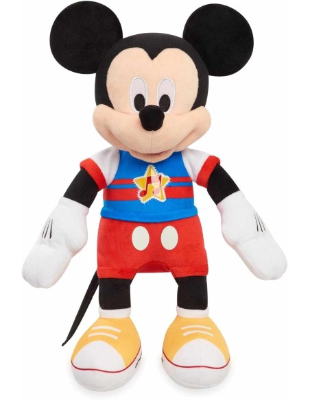 Micky Soft Musical Plush Toy 28cm with Lights and Sounds Interactive AGRMCC13000 Giochi Preziosi | Futurartshop.com