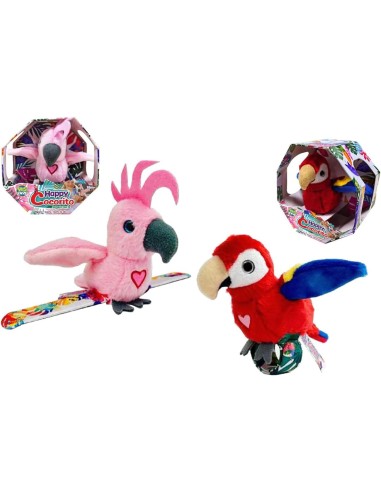 Happy Cocorito Interactive Parrot Plush Toy - Talking Pet Companion for Kids AGRYES52499  | Futurartshop.com