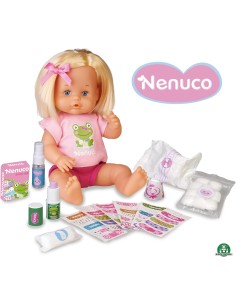 Nenuco Cura Sana e Guarisci - Bambola 35cm con Accessori Dottore ROU700016256 Famosa | Futurartshop.com 2