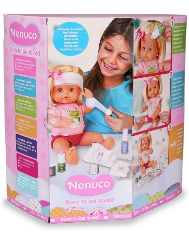 Nenuco Care Heal and Cure - 35cm Doll with Doctor Accessories ROU700016256 Famosa | Futurartshop.com