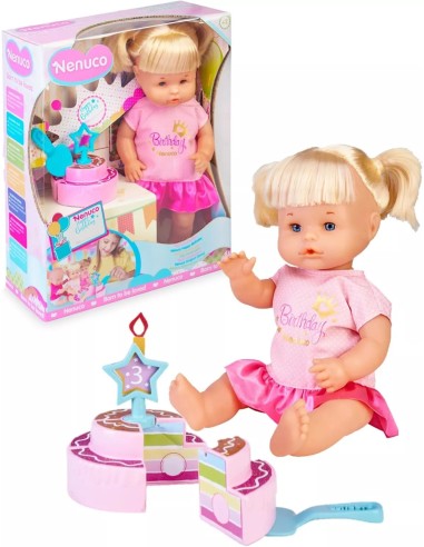 Nenuco Happy Birthday - Birthday Party Doll 35cm with Accessories ROUNFN44000 Famosa | Futurartshop.com