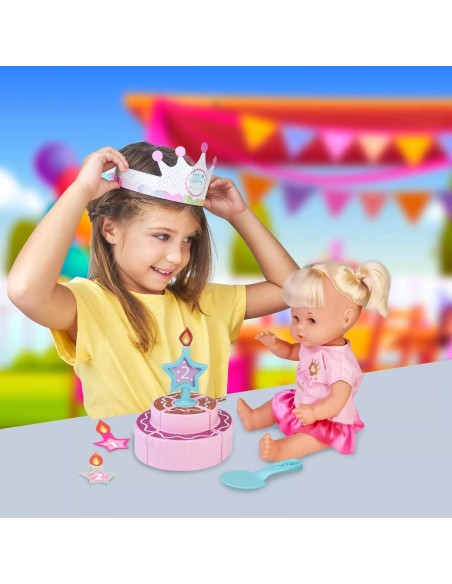 Nenuco Happy Birthday - Birthday Party Doll 35cm with Accessories ROUNFN44000 Famosa | Futurartshop.com