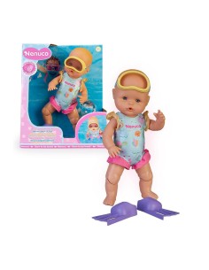 Nenuco Learn to Dive - 35cm Doll with Sea and Pool Accessories ROUNFN75000 Famosa | Futurartshop.com