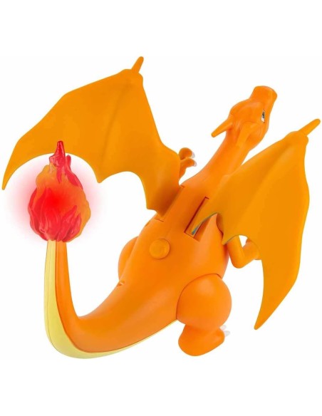 Pokémon Charizard Deluxe Interactive with Pikachu Figure & Launcher ROUPKW2731 Jazwares | Futurartshop.com