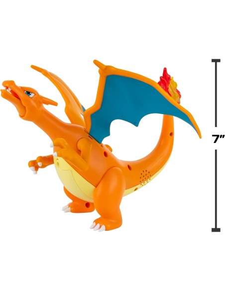 Pokémon Charizard Deluxe Interattivo con Pikachu e Lanciatore ROUPKW2731 Jazwares | Futurartshop.com