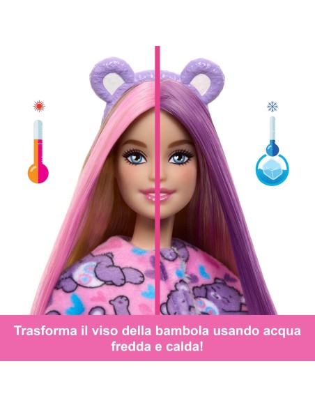Barbie Cutie Reveal Care Bears Share Bear - Bambola Cambia Colore 10 Sorprese ROUJCN94 Mattel | Futurartshop.com