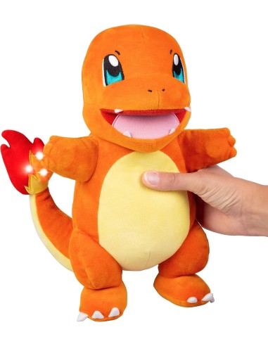 Pokémon Charmander Peluche Interattivo con Suoni e Movimenti ROU97770 Jazwares | Futurartshop.com