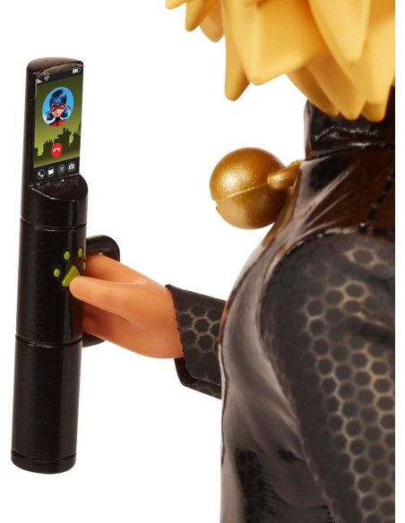 Miraculous Ladybug Fashion Cat Noir - Bambola 30cm con Costume ROU50029 Bandai | Futurartshop.com
