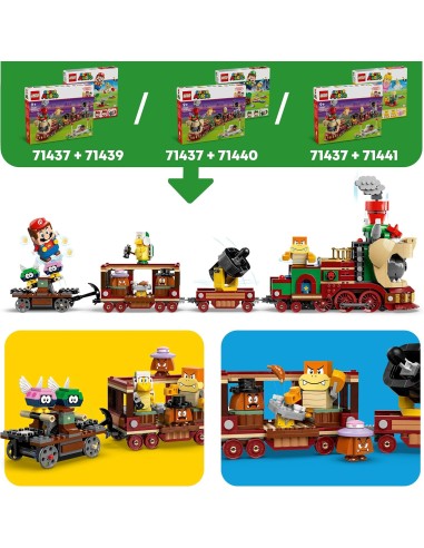 LEGO 71437 Bowser Express – Set Super Mario™ Treno Giocattolo da Costruire LEG6471554 Lego | Futurartshop.com
