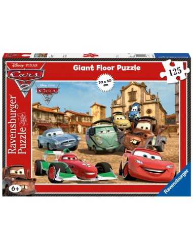 Puzzle da pavimento Cars 2 l'allegra combriccola RAV09777 7 Ravensburger | Futurartshop.com