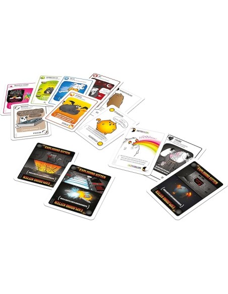 Exploding Kittens Original Edition Card Game 2-5 Players Ages 7+ AGREKIEK01IT  | Futurartshop.com