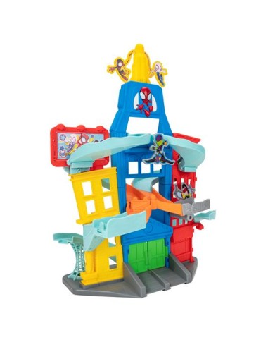 Spidey city playset con 2 Veicoli Luci Suoni Marvel AGRSP090100 Hasbro | Futurartshop.com