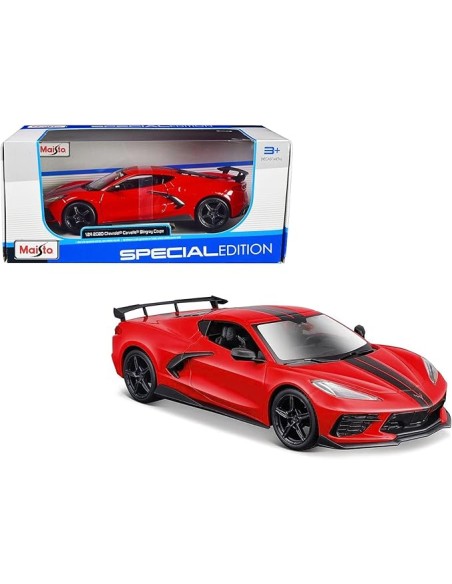 2020 Chevrolet Corvette Stingray Coupe 1:24 AGR31534 Burago | Futurartshop.com