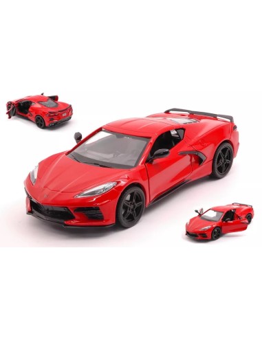 2020 Chevrolet Corvette Stingray Coupe 1:24 AGR31534 Burago | Futurartshop.com