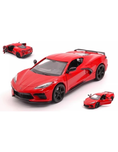 2020 Chevrolet Corvette Stingray Coupe 1:24 AGR31534 Burago | Futurartshop.com
