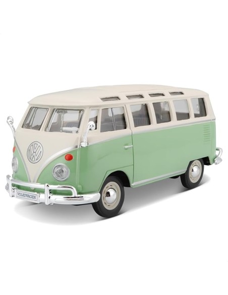 Volkswagen Van Samba Bus Die Cast 1:25 BUR31856 Burago | Futurartshop.com