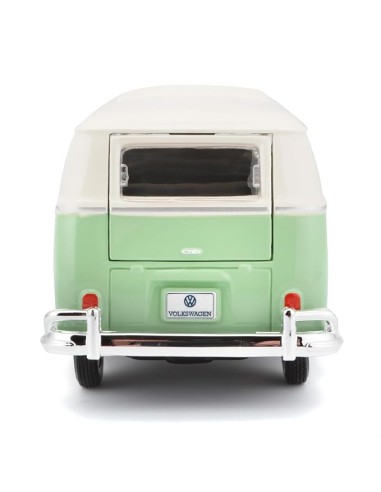 Volkswagen Van Samba Bus Die Cast 1:25 BUR31856 Burago | Futurartshop.com