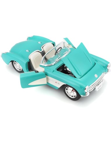 1957 Chevrolet Corvette 1:24 Diecast Model Car AGR31275 Burago | Futurartshop.com