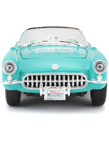 Chevrolet Corvette 1957 Scala 1:24 Modello Diecast AGR31275 Burago | Futurartshop.com
