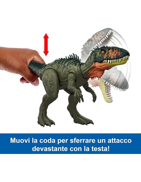 Jurassic World Tyrannotitan Gigantic Thrashers 13.5" AGRJCL75 Mattel | Futurartshop.com