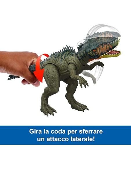 Jurassic World Tyrannotitan Gigantic Thrashers 13.5" AGRJCL75 Mattel | Futurartshop.com