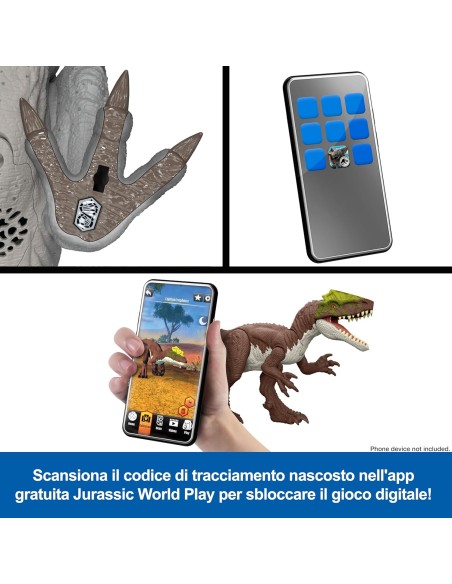 Jurassic World Eotriceratops grandi dimensioni 35cm AGRJGB93 Mattel | Futurartshop.com