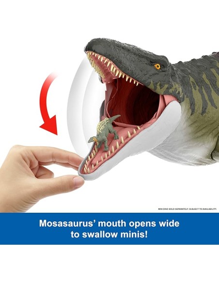 Jurassic World Mosasaurus Super Colossal Rebirth 94cm AGRJGB51 Mattel | Futurartshop.com
