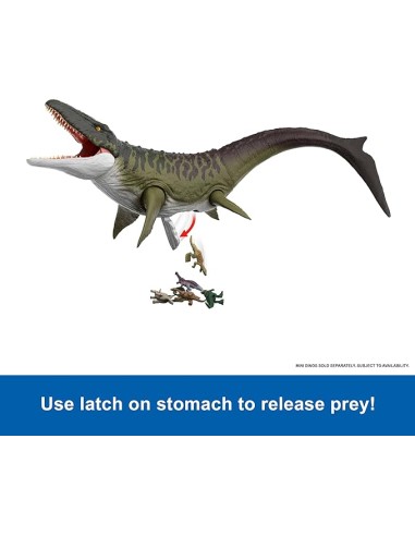 Jurassic World Mosasaurus Super Colossal Rebirth 94cm AGRJGB51 Mattel | Futurartshop.com