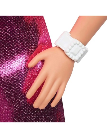 Barbie Fashionistas 230 Metallic Pink Minidress Fashion Doll AGRHYT88 Mattel | Futurartshop.com