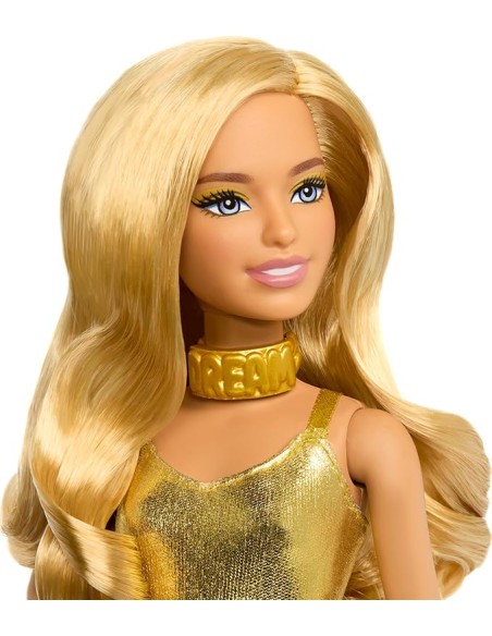 Barbie Fashionistas 222 Golden Jumpsuit 65th Anniversary Doll AGRHRH19 Mattel | Futurartshop.com