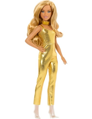 Barbie Fashionistas 222 Tuta Oro 65° Anniversario Bambola AGRHRH19 Mattel | Futurartshop.com
