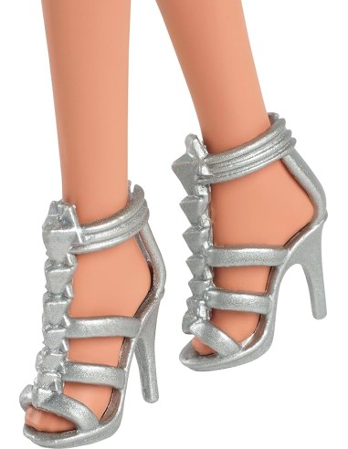 Barbie Fashionistas 234 Abito Viola Paillettes con Collana AGRHYT92 Mattel | Futurartshop.com