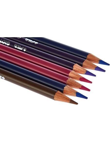 Giotto Laccato Jar 84 Colored Pencils 3.3mm Lead 12 Colors FILF520100 Fila | Futurartshop.com