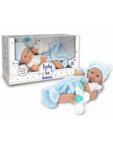 Baby Teo Newborn Baby Doll 40cm - Large Realistic Newborn Doll for Kids Pretend Play Toy TEO80946 Teorema | Futurartshop.com