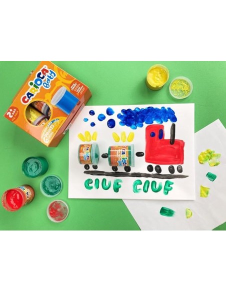 Carioca Waterproof Apron Kids 2-4 Years Long Sleeves Pockets NEW33100-2/4 AN Carioca | Futurartshop.com