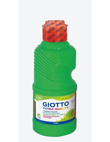 Giotto Fluo Tempera Paint 3x250ml Yellow Orange Green Washable 3+ FIL542700 Fila | Futurartshop.com