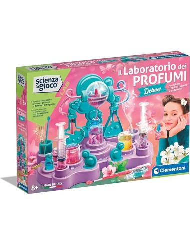 Deluxe Perfume Lab Science Kit Kids 8+ Years CLE19382 Clementoni | Futurartshop.com