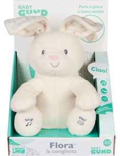 GUND Flora Coniglietto Peluche Interattivo Parlante PMS6054490 Spin master | Futurartshop.com